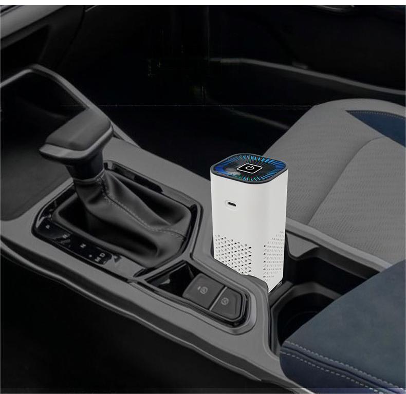 Car Air Purifier Portable Negative Ion Generator Remove Formaldehyde Dust Smoke Air Freshen Washer For Home Car view 3