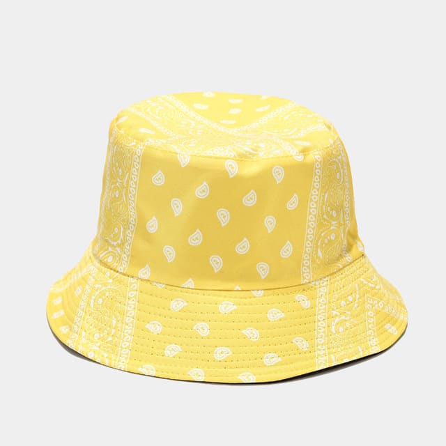 Bandana Print Bucket Hats With Multiple Colorways view 10