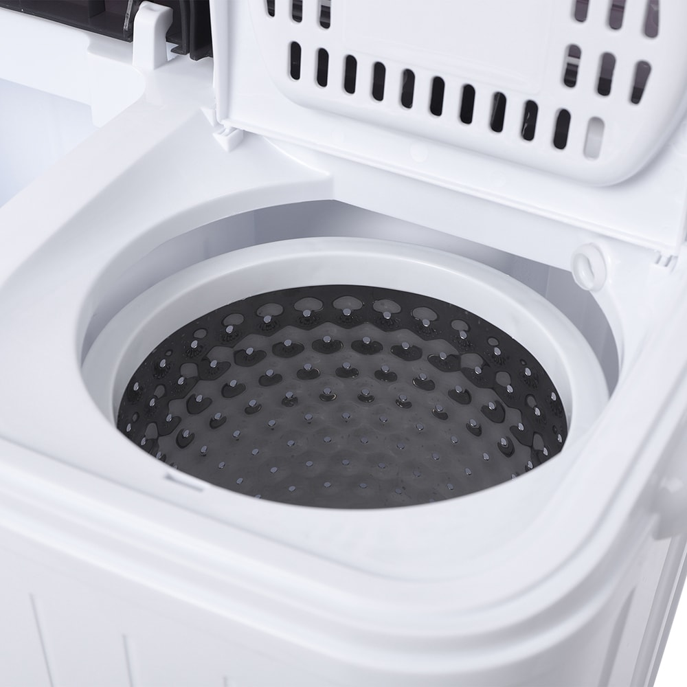 US XPB35-ZK35 14.3 Lb Washing Machine, Double Drum With Drain Pump, Plastic, Semi-Automatic view 33