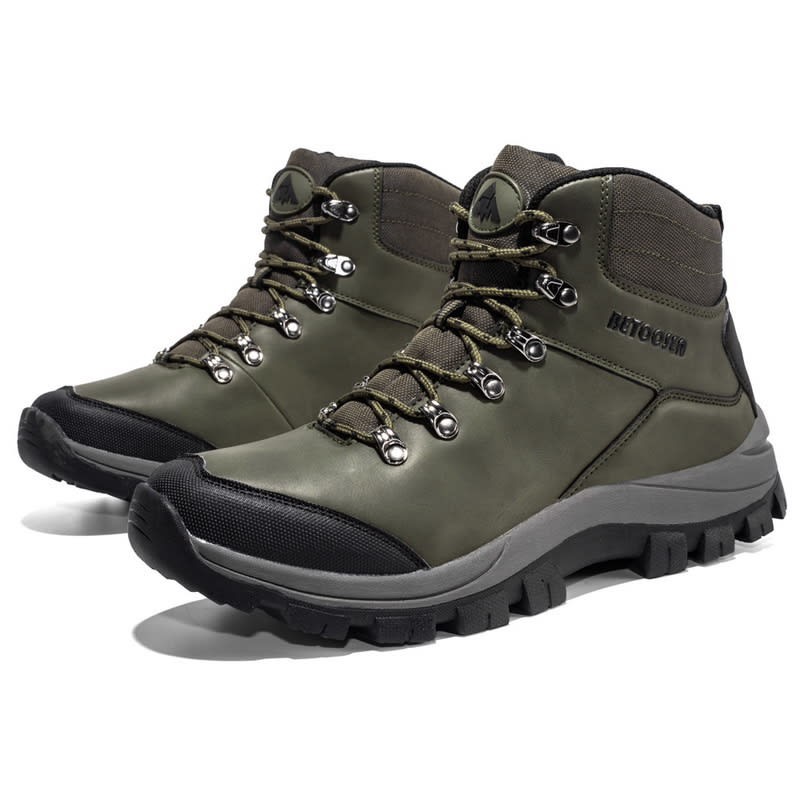 Outdoor Waterproof Non-slip Hiking Shoes For High-top Hiking view 5