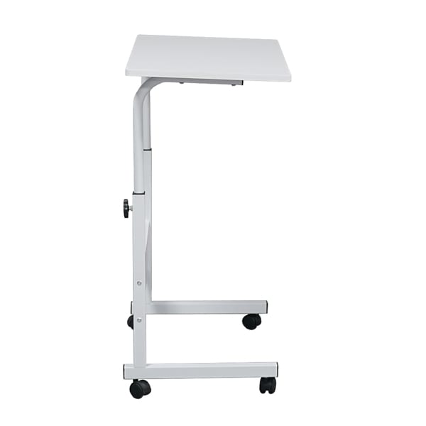 Large Sized Movable Multi-purpose Computer Desk Cover In White view 8