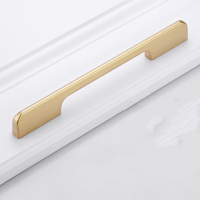 Gold Handle Closet Door Handle Drawer Cabinet Shoe Cabinet Single Hole Handle view 2