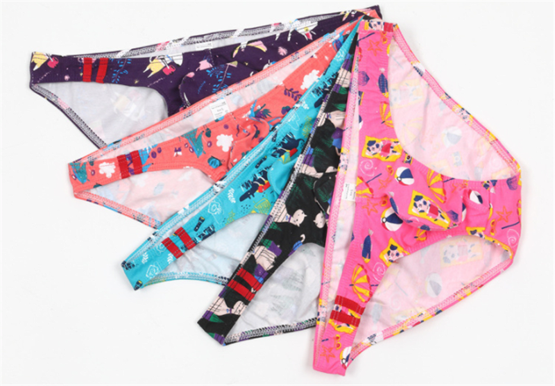 Low Waist Printed Pattern Men's Underwear view 3