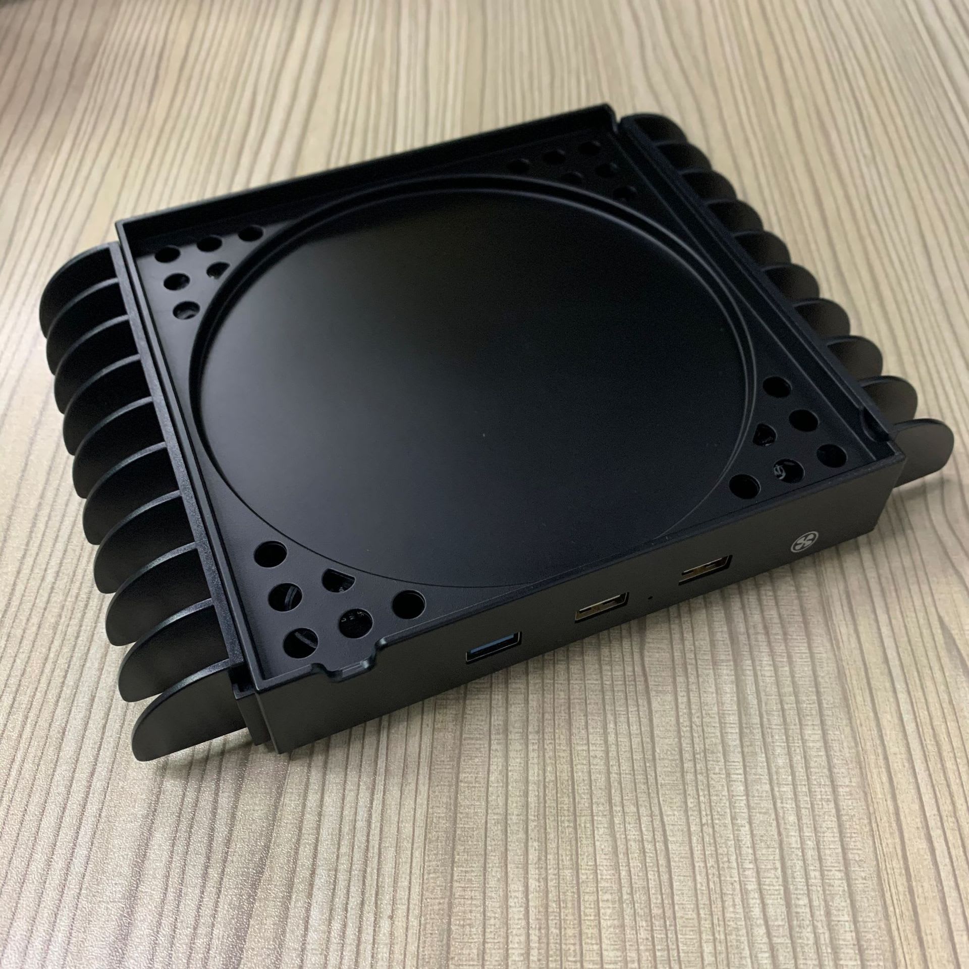 Multi-function Hub Cooling Base Plus Storage Rack view 2