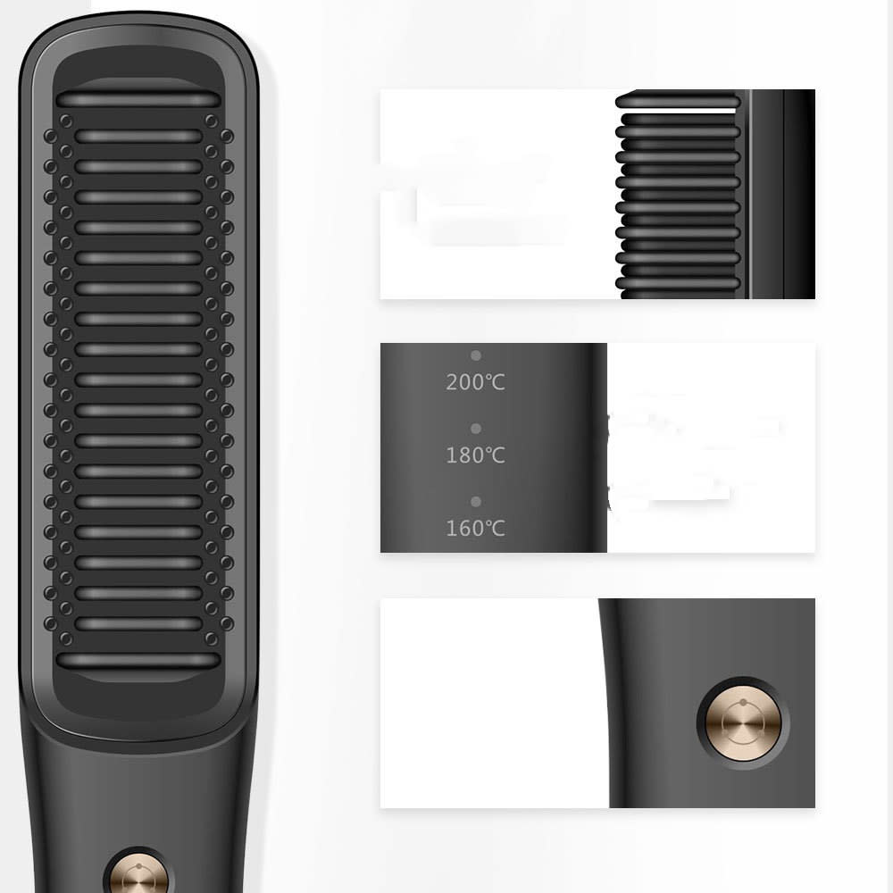 USB Portable Electric Hair Curler Home Wireless view 4