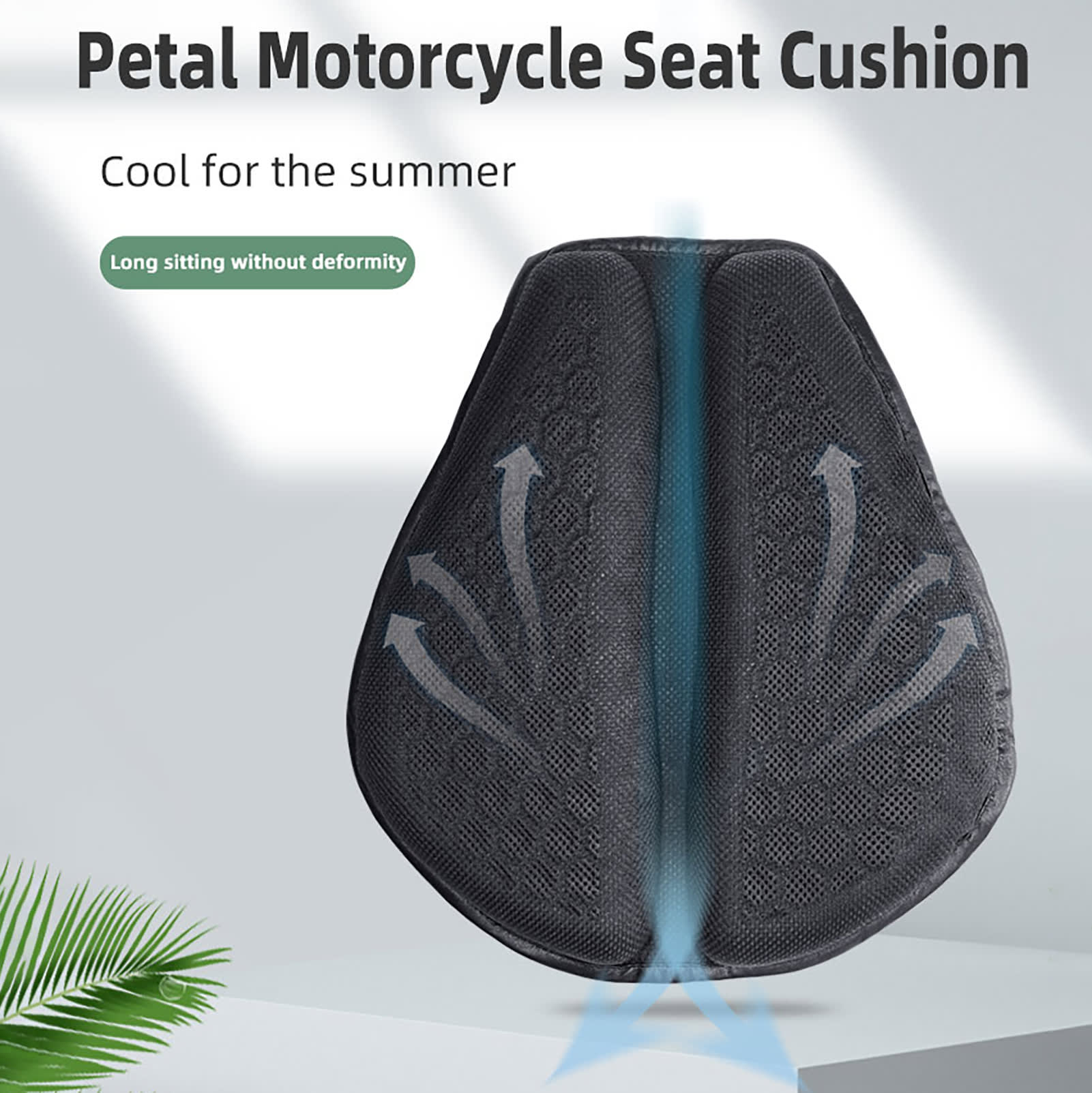 Motorcycle Cushion Shock Absorption Thickened, Sun Proof And Breathable view 2