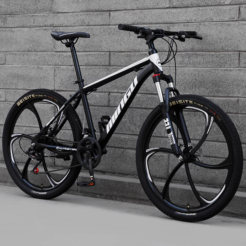Mountain Bike Bicycle 24 26 Inch Disc Brake Shock Absorption Bicycle Men's And Women's Variable Speed Bicycle view 3