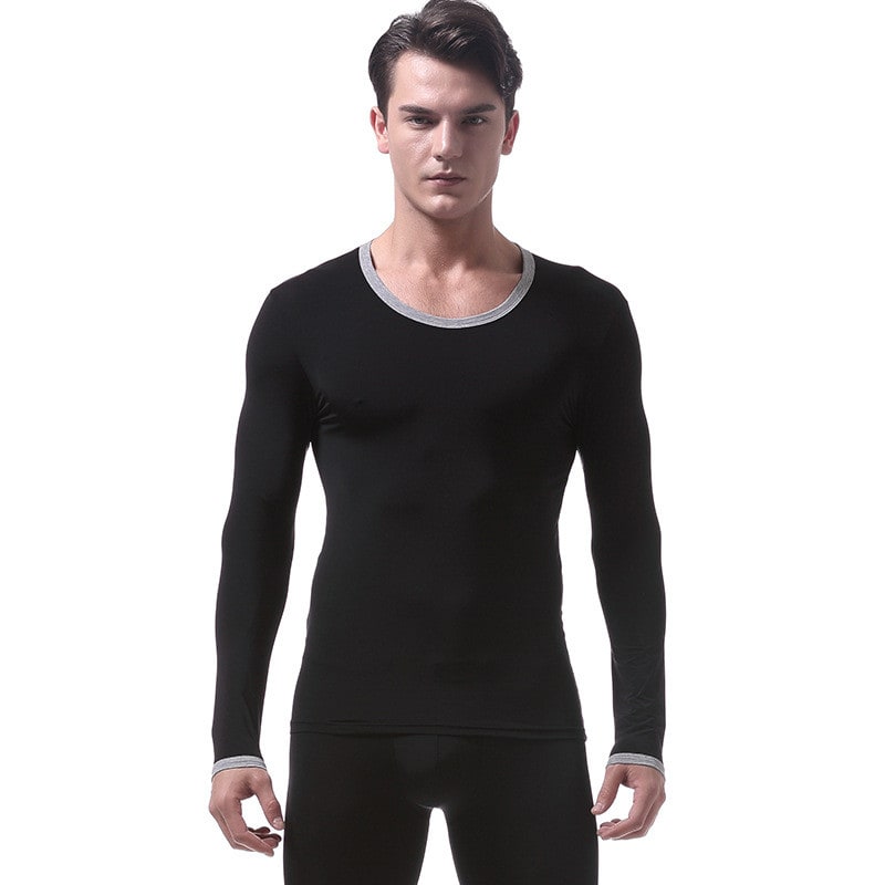 Men's Thermal Underwear Thin Autumn Coat view 6