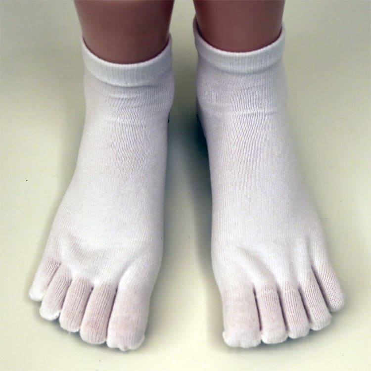 Men's Non-slip Cotton Sports Five-finger Socks view 10