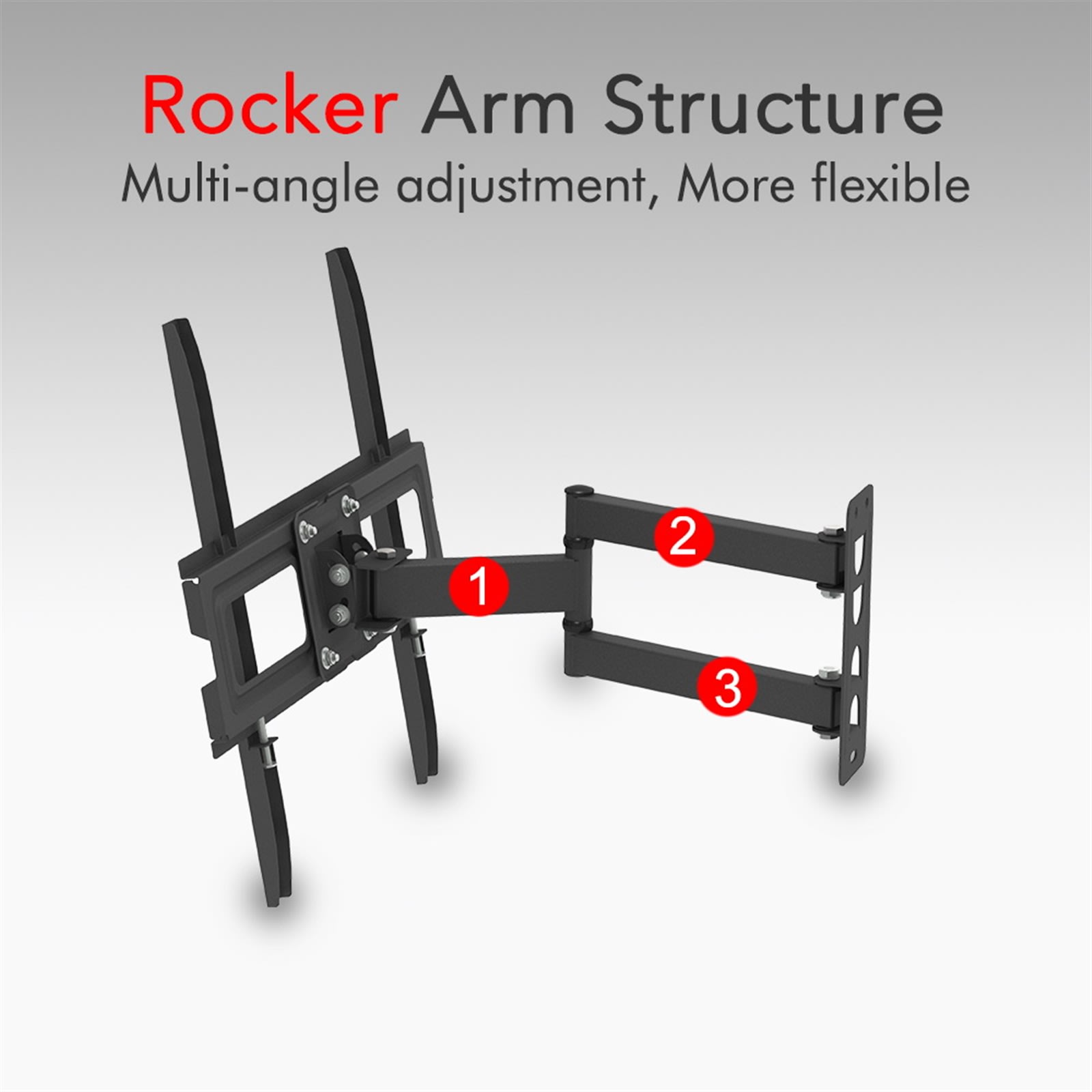 32-65 Inch Single Pendulum Small Base TV Stand TMXD-103 Load Bearing 35KG view 12