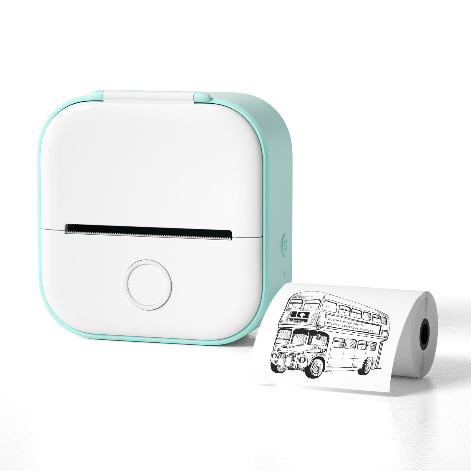 Portable Mini Thermal Label Printer Home Photo Printer Student Wrong Question Printer Bluetooth-compatible Mini Label Printer Price Tag view 69