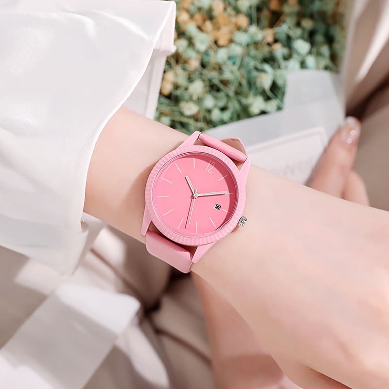 Multifunctional Calendar Belt Fashion Quartz Watch view 8