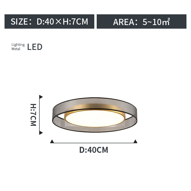 Round Living Room Ceiling Lamp view 5