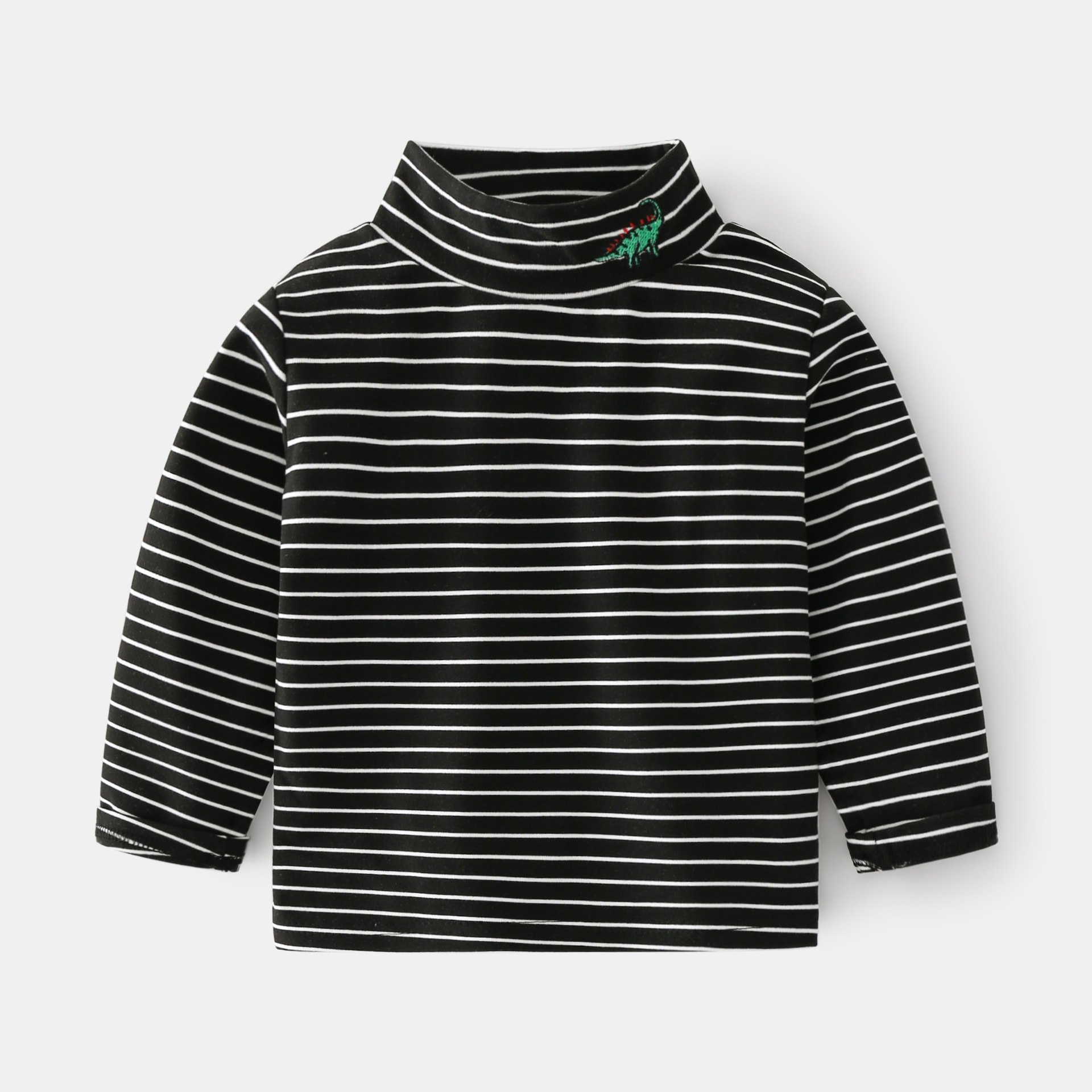 Children's Bottoming Shirt Striped Non-hooded Boy Long-sleeved Senior Casual Shirt view 5