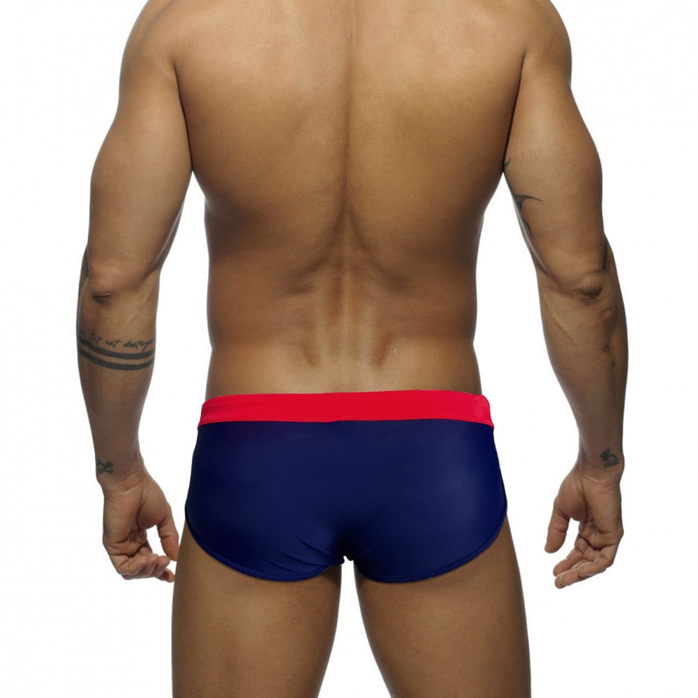 Triangular Anti-embarrassment Swimming Trunks Men's Cup Three-dimensional view 3
