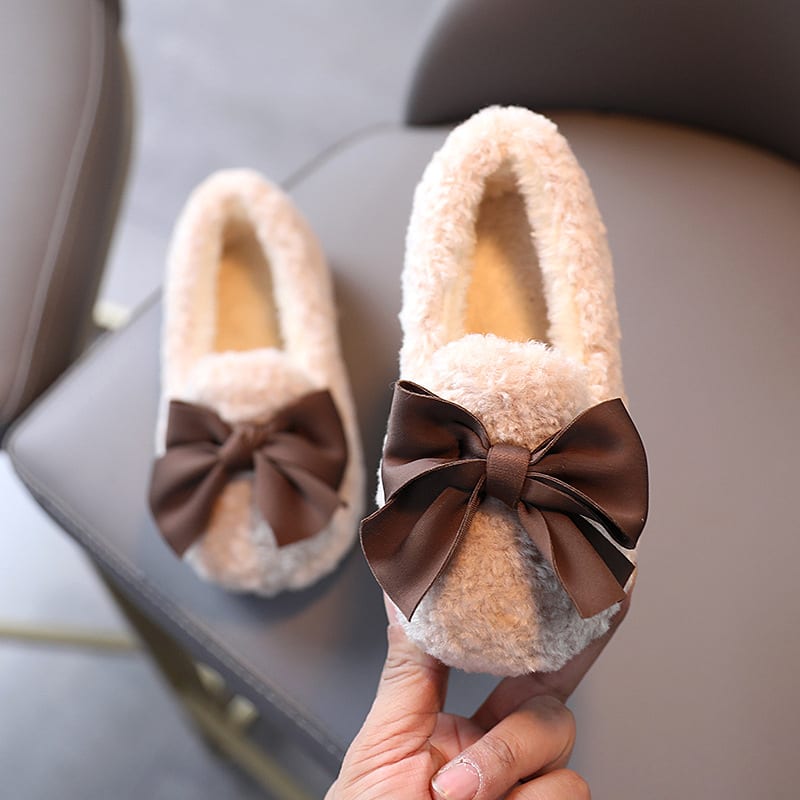 Children Insulated Cotton-padded Shoes Girls' Furry Shoes view 7