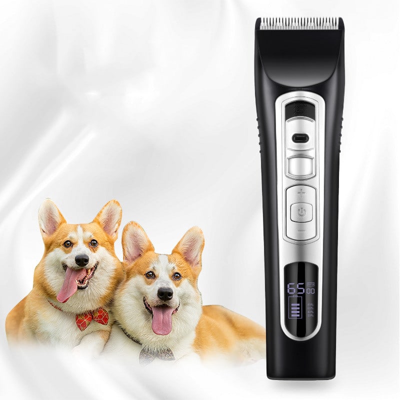 LCD Display Pet Hair Clippers Teddy Dog Trimmer view 3