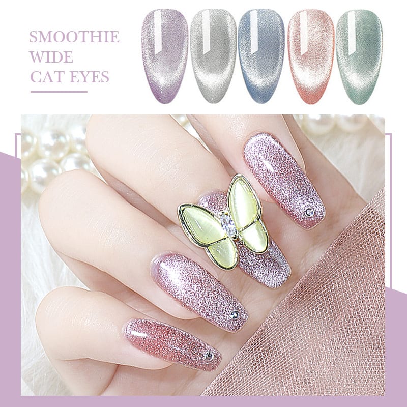 9D Spar Manicure Moonstone Smoothie Wide Cat Eye Nail Polish view 8