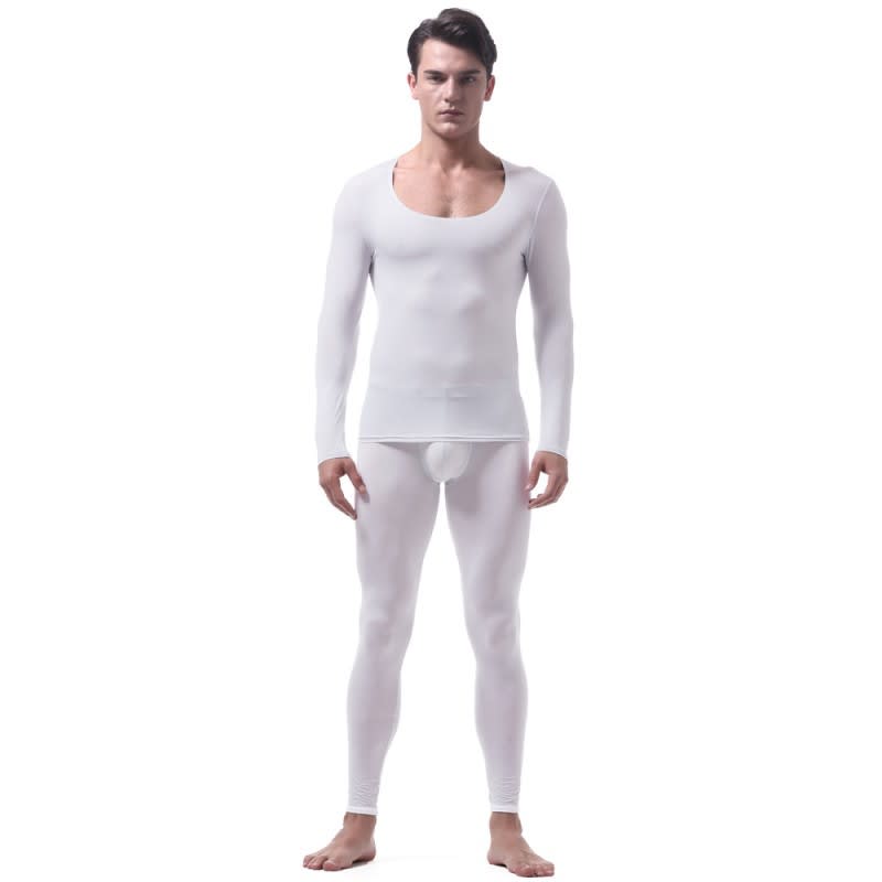 Thin Transparent Ice Silk Underwear Set view 5