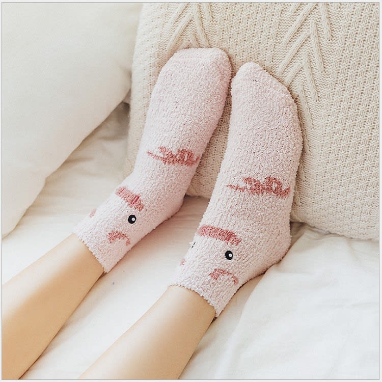 Cute Cartoon Animal Thickened Warm Women's Socks view 11