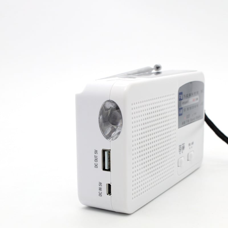 Solar Multifunctional Radio For Hand Power Generation view 2