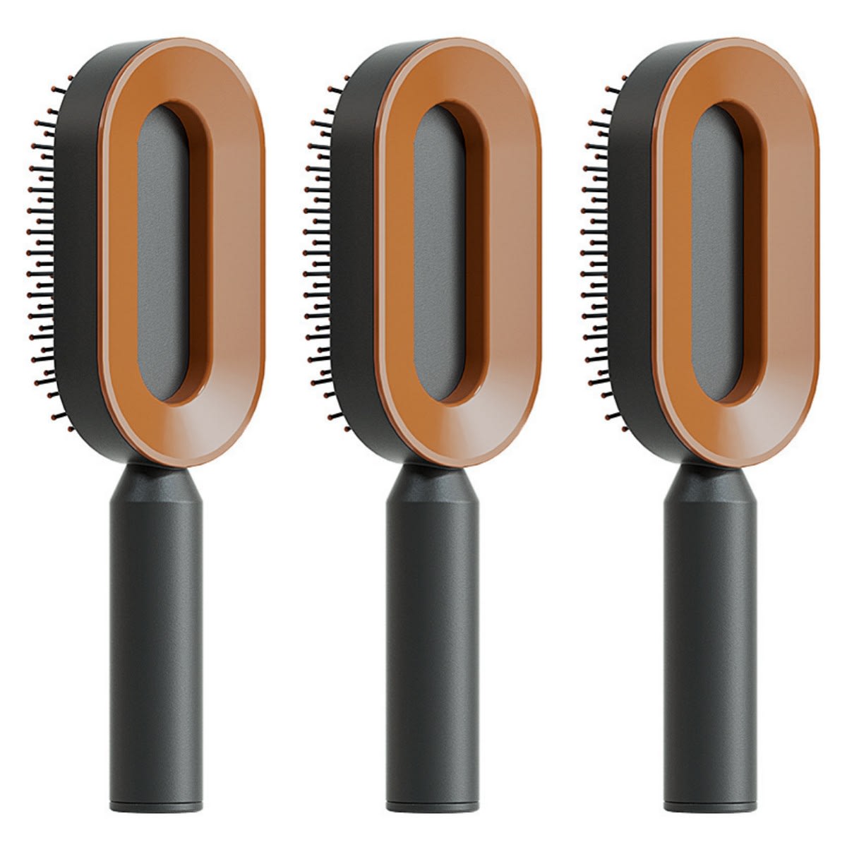 Self Cleaning Hair Brush For Women One-key Cleaning Hair Loss Airbag Massage Scalp Comb Anti-Static Hairbrush view 22