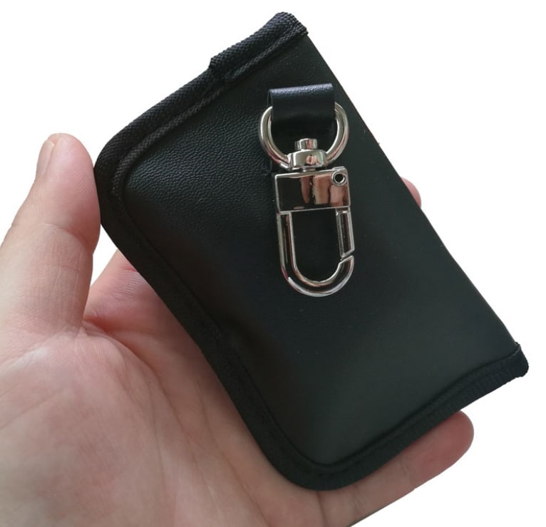 Pu Soft Surface Anti Scanning Car Key Case view 1