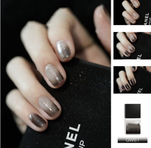 Temperature-changing Twilight Phototherapy Nail Polish Glue view 27