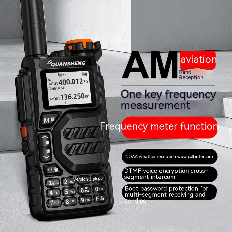 Walkie-Talkie Lithium Battery Frequency Outdoor Self-driving Multi-band view 3