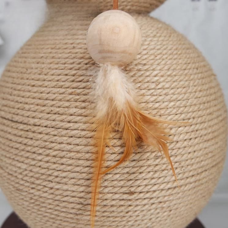 Sisal Scratch-resistant Spherical Pear-shaped Fun Cat Climber view 1