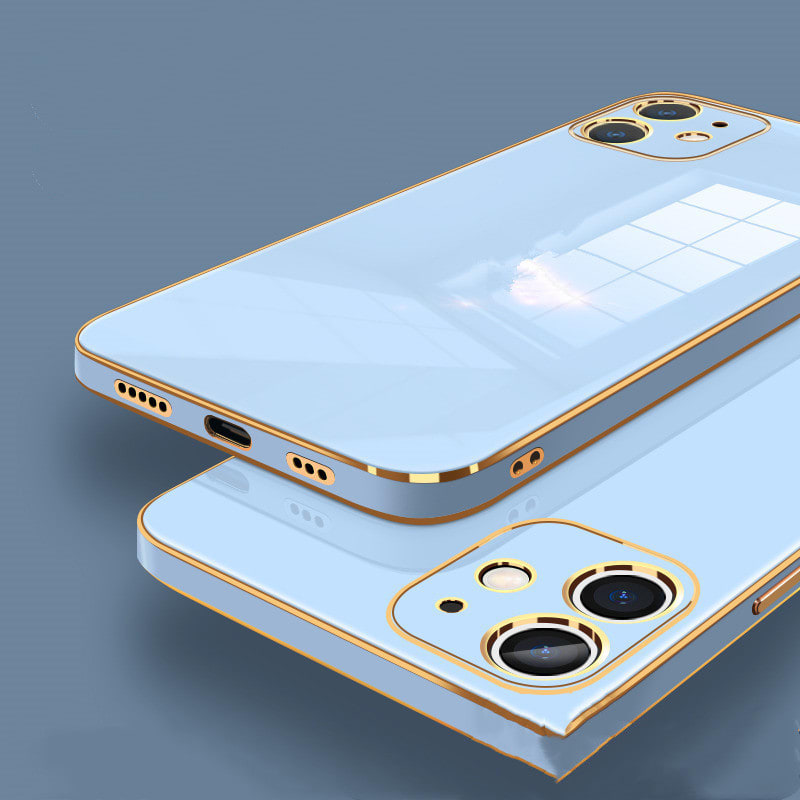 Phone Case New Electroplated Glass Lens All-inclusive Protective Cover view 6