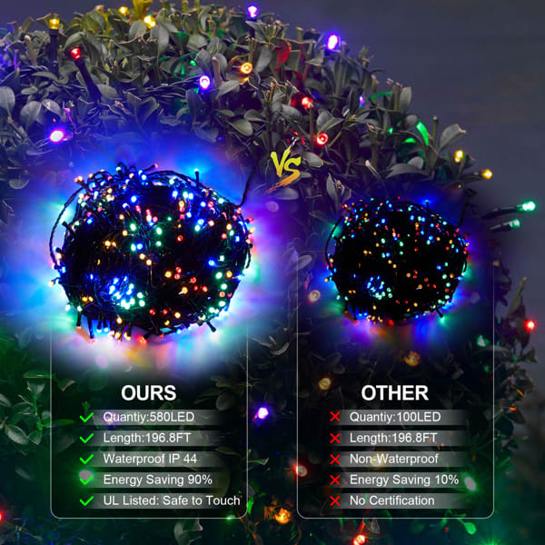 Conventional Light String Color-M-60-meter 580 Light view 4