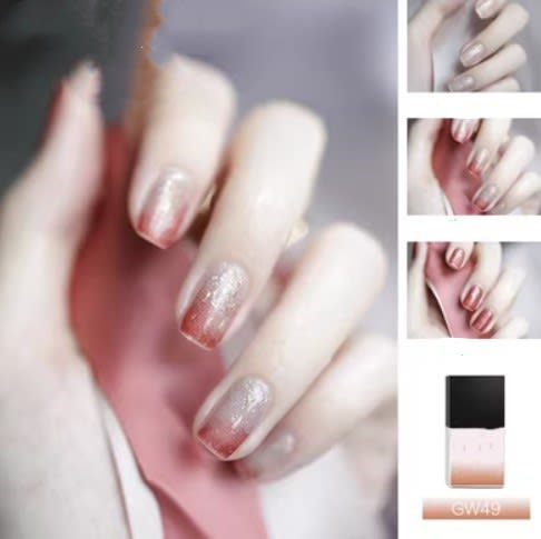 Temperature-changing Twilight Phototherapy Nail Polish Glue view 18