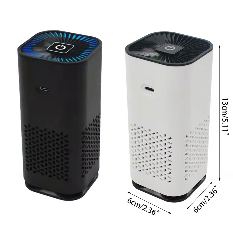 Car Air Purifier Portable Negative Ion Generator Remove Formaldehyde Dust Smoke Air Freshen Washer For Home Car view 8