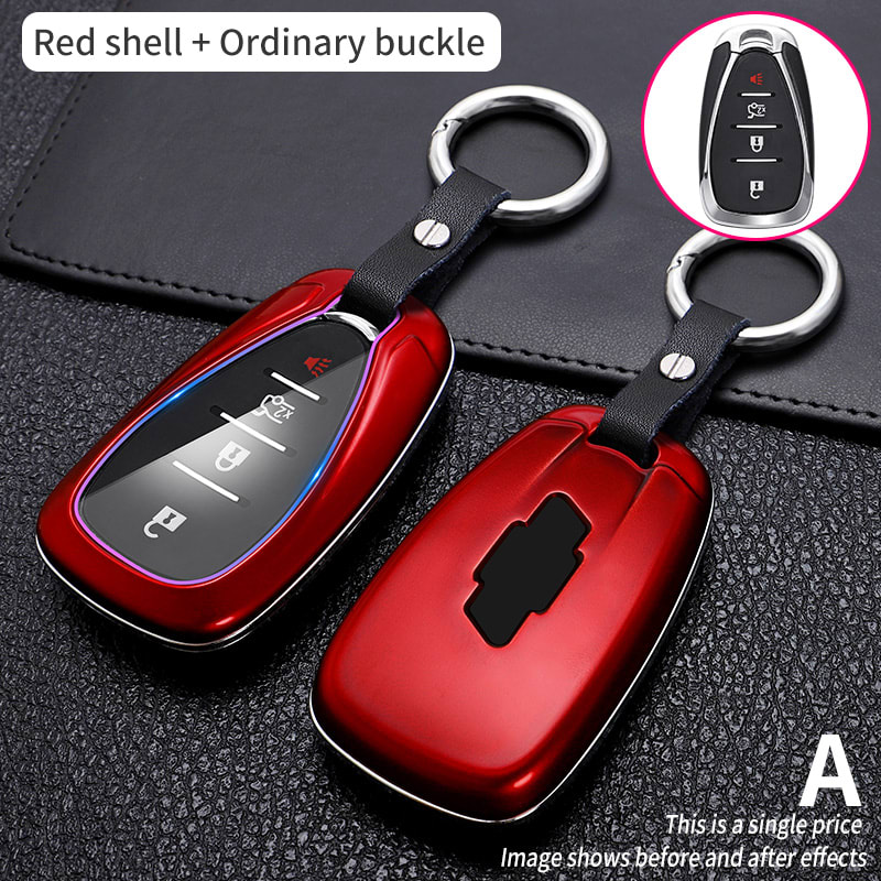 Simple Car Carbon Fiber Key Cover view 7