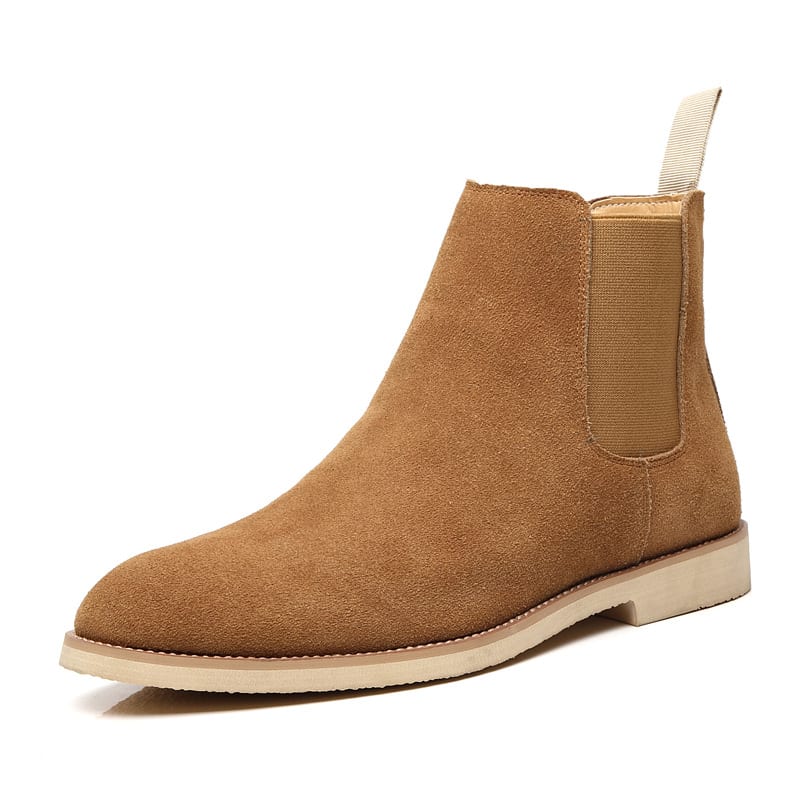 Boots Men's Leather Autumn And Winter Men's Boots Pointed Toe view 5