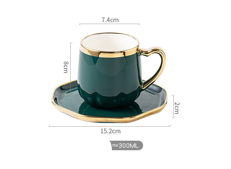 Afternoon Tea Ceramic Coffee Cup view 4