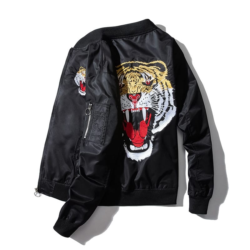 Men's Cotton Jacket Embroidered Outer Wear view 7