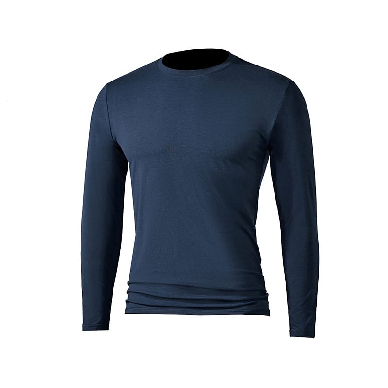 Modal Long Sleeve Men's Multi-coloured Business Bottom Shirt view 5