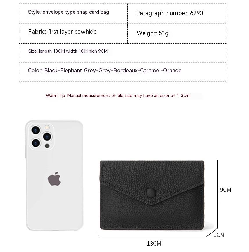 Lightweight And Minimalist Card Pack With Multiple Card Slots For Identification Documents view 6