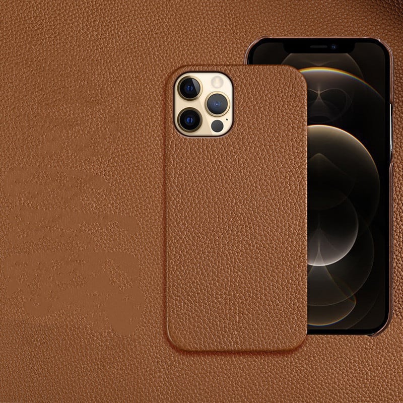 Genuine Leather Protective Case Shatterproof Mobile Phone Case view 2