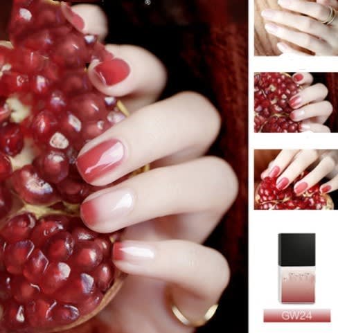 Temperature-changing Twilight Phototherapy Nail Polish Glue view 11
