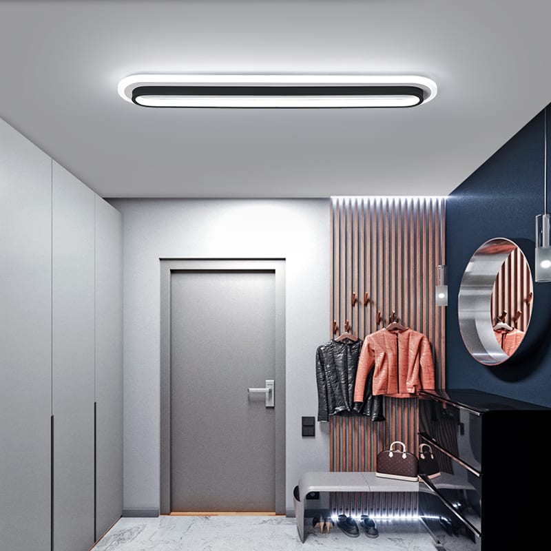 Creative Cloakroom Led Lighting In The Hallway view 2