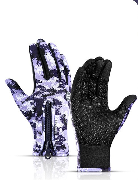 Winter Gloves Touch Screen Riding Motorcycle Sliding Waterproof Sports Gloves With Fleece view 15
