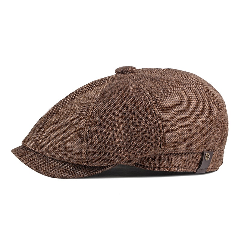Thin, Breathable, Linen Cap view 3