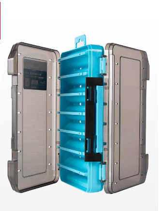 Multifunctional double-layer bait storage box view 6