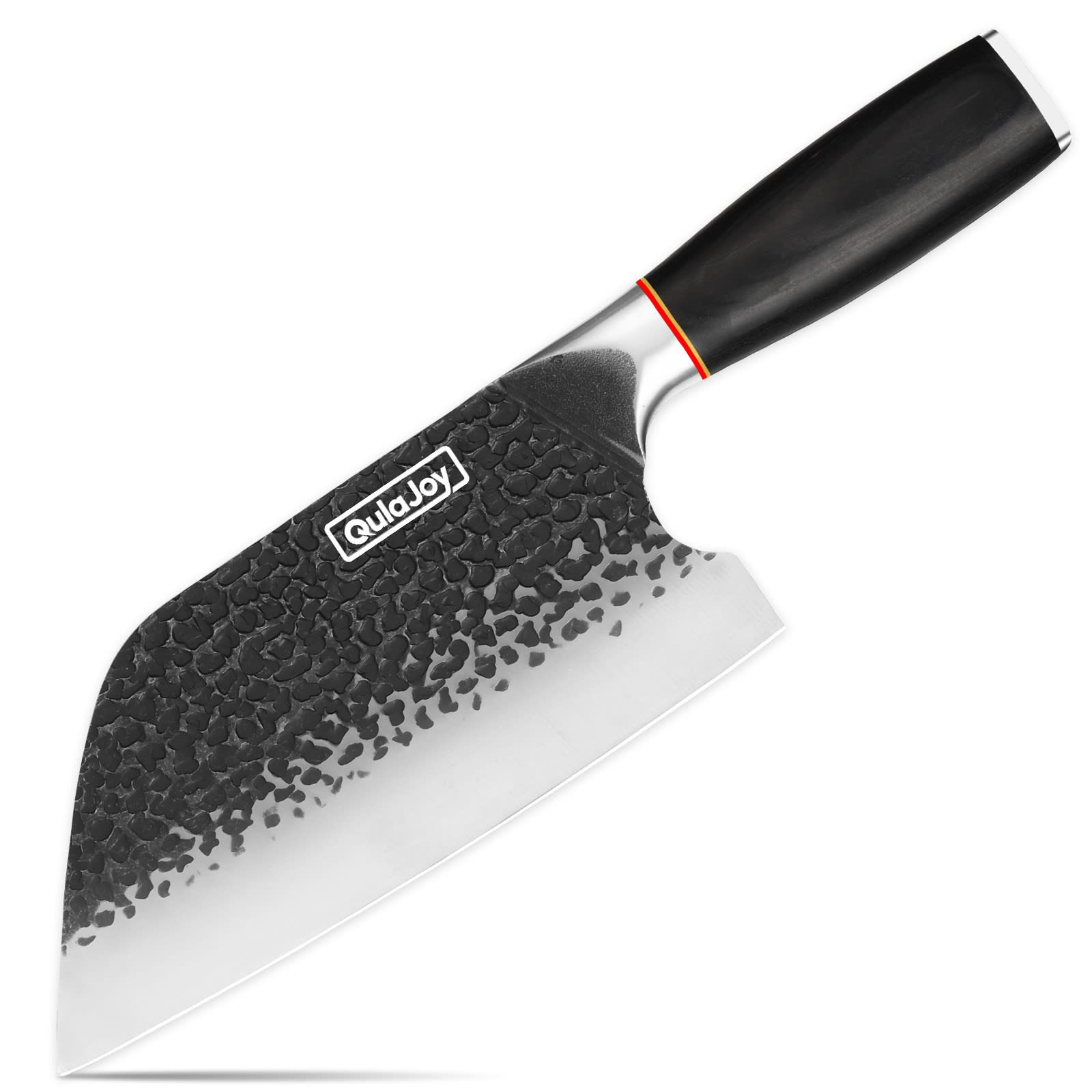 Qulajoy Meat Cleaver Knife - 7.3 Inch High Carbon Stainless Steel Butcher Knife For Meat Cutting Slicing Vegetables- Professional Chopper Knife For Home Kitchen Chef Knife view 11