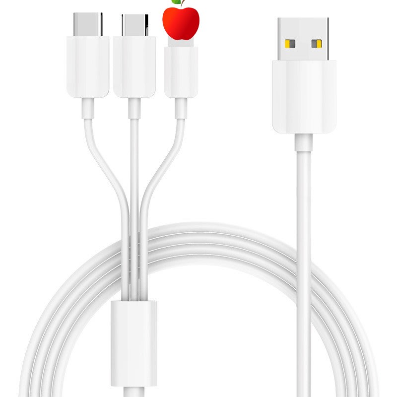 One-to-three Short-line Data Cable Three-in-one Multi-function view 9