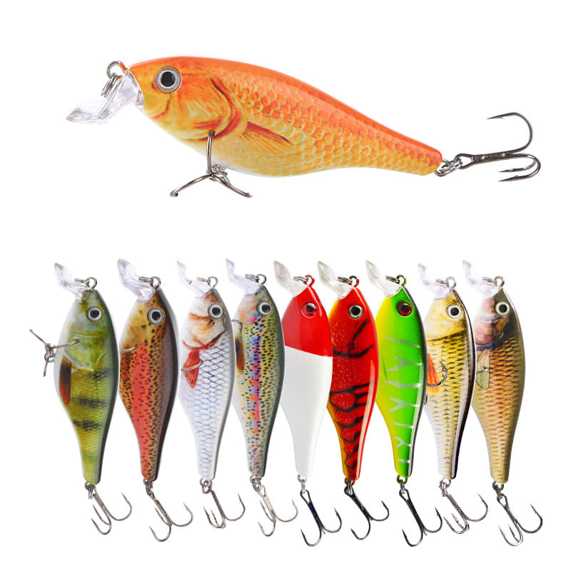 Artificial Simulation Hard Bait Mino Fishing Gear view 9