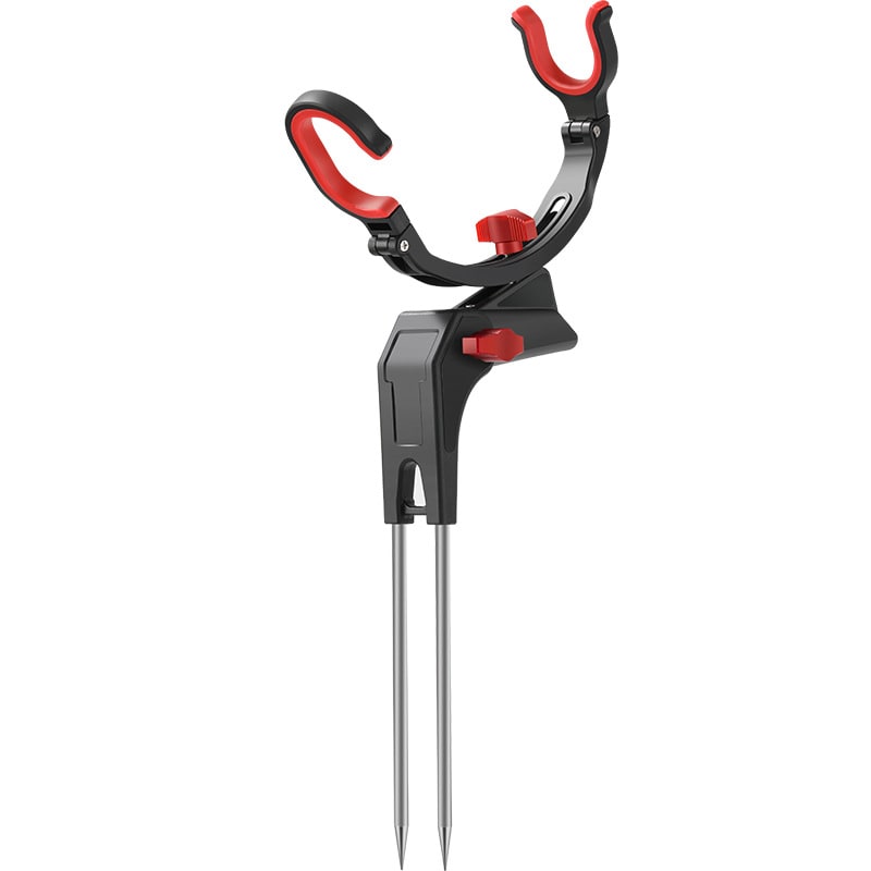 Angle Fishing Pole Tackle Bracket Anti-Rust Steel Fishing Bracket Rod Holder Fish Tackle view 7
